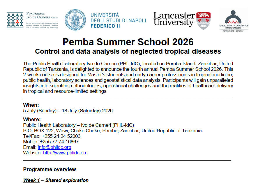pemba summer school 2026